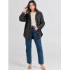 imageANRABESS Womens Corduroy Shacket Button Down Shirts Oversized Long Sleeve Casual Cardigan Jacket 2025 Fall Fashion ClothesBlack