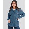imageANRABESS Womens Corduroy Shacket Button Down Shirts Oversized Long Sleeve Casual Cardigan Jacket 2025 Fall Fashion ClothesBlue