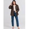 imageANRABESS Womens Corduroy Shacket Button Down Shirts Oversized Long Sleeve Casual Cardigan Jacket 2025 Fall Fashion ClothesBrown