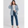 imageANRABESS Womens Corduroy Shacket Button Down Shirts Oversized Long Sleeve Casual Cardigan Jacket 2025 Fall Fashion ClothesGrey Blue