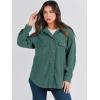 imageANRABESS Womens Corduroy Shacket Button Down Shirts Oversized Long Sleeve Casual Cardigan Jacket 2025 Fall Fashion ClothesLake