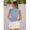imageANRABESS Womens High Neck Tank Tops Stretchy Sleeveless Racerback Sexy Slim Fit Basic Tee Shirts Y2K Trendy Summer OutfitsLight Blue