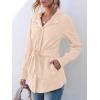 imageANRABESS Womens Jacket Belted Long Sleeve Wrap Trench Coat 2025 Fall Winter Casual Dressy Travel Outerwear with PocketsKhaki