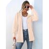imageANRABESS Womens Jacket Belted Long Sleeve Wrap Trench Coat 2025 Fall Winter Casual Dressy Travel Outerwear with PocketsKhaki