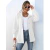 imageANRABESS Womens Jacket Belted Long Sleeve Wrap Trench Coat 2025 Fall Winter Casual Dressy Travel Outerwear with PocketsWhite