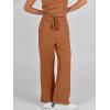 imageANRABESS Womens Jumpsuits 2025 Spring Fall Thick Casual Romper Sleeveless Wide Leg Pants One Piece Outfits Vacation ClothesCaramel