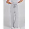 imageANRABESS Womens Jumpsuits 2025 Spring Fall Thick Casual Romper Sleeveless Wide Leg Pants One Piece Outfits Vacation ClothesLight Gray