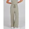imageANRABESS Womens Jumpsuits 2025 Spring Fall Thick Casual Romper Sleeveless Wide Leg Pants One Piece Outfits Vacation ClothesLight Khaki