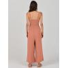 imageANRABESS Womens Jumpsuits Summer Wide Leg Sleeveless V Neck Casual Dressy Linen Pants Rompers 2025 Vacation Beach OutfitsPink