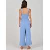imageANRABESS Womens Jumpsuits Summer Wide Leg Sleeveless V Neck Casual Dressy Linen Pants Rompers 2025 Vacation Beach OutfitsSky Blue
