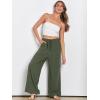 imageANRABESS Womens Linen Palazzo Pants Summer Flowy Wide Leg Drawstring Casual Trousers with Pockets Beach Vacation OutfitsGreen