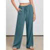 imageANRABESS Womens Linen Palazzo Pants Summer Flowy Wide Leg Drawstring Casual Trousers with Pockets Beach Vacation OutfitsLake