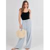 imageANRABESS Womens Linen Palazzo Pants Summer Flowy Wide Leg Drawstring Casual Trousers with Pockets Beach Vacation OutfitsLight Blue