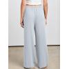 imageANRABESS Womens Linen Palazzo Pants Summer Flowy Wide Leg Drawstring Casual Trousers with Pockets Beach Vacation OutfitsLight Blue