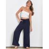 imageANRABESS Womens Linen Palazzo Pants Summer Flowy Wide Leg Drawstring Casual Trousers with Pockets Beach Vacation OutfitsNavy Blue
