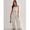 imageANRABESS Womens Linen Pants 2025 Summer Casual Loose Wide Leg Palazzo Pants High Waist Flowy Beach Trousers Work OutfitsBeige
