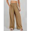 imageANRABESS Womens Linen Pants 2025 Summer Casual Loose Wide Leg Palazzo Pants High Waist Flowy Beach Trousers Work OutfitsBrown