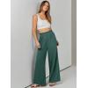 imageANRABESS Womens Linen Pants 2025 Summer Casual Loose Wide Leg Palazzo Pants High Waist Flowy Beach Trousers Work OutfitsGreen