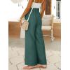 imageANRABESS Womens Linen Pants 2025 Summer Casual Loose Wide Leg Palazzo Pants High Waist Flowy Beach Trousers Work OutfitsGreen