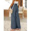 imageANRABESS Womens Linen Pants 2025 Summer Casual Loose Wide Leg Palazzo Pants High Waist Flowy Beach Trousers Work OutfitsGrey Blue