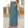 imageANRABESS Womens Linen Pants 2025 Summer Casual Loose Wide Leg Palazzo Pants High Waist Flowy Beach Trousers Work OutfitsLake