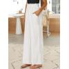 imageANRABESS Womens Linen Pants 2025 Summer Casual Loose Wide Leg Palazzo Pants High Waist Flowy Beach Trousers Work OutfitsWithe Cream