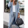 imageANRABESS Womens Long Cardigan Sweater 2025 Fall Fashion Casual Oversized Knit Open Front Coatigan Jacket Coat OutfitsBlue