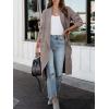 imageANRABESS Womens Long Cardigan Sweater 2025 Fall Fashion Casual Oversized Knit Open Front Coatigan Jacket Coat OutfitsGrey Khaki