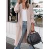 imageANRABESS Womens Long Cardigan Sweater 2025 Fall Fashion Casual Oversized Knit Open Front Coatigan Jacket Coat OutfitsLight Khaki