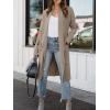 imageANRABESS Womens Long Cardigan Sweater 2025 Fall Fashion Casual Oversized Knit Open Front Coatigan Jacket Coat OutfitsTaupe