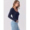 imageANRABESS Womens Long Sleeve Tops Casual Scoop Neck Ribbed Knit TShirt Slim Fitted Basic Tee Shirts 2025 Fall Trendy ClothesNavy Blue