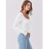imageANRABESS Womens Long Sleeve Tops Casual Scoop Neck Ribbed Knit TShirt Slim Fitted Basic Tee Shirts 2025 Fall Trendy ClothesWhite