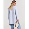imageANRABESS Womens Open Front Knit Lightweight Cardigan Casual Long Coatigan Sweater Lady Jacket Coat 2025 Fall OuterwearLight Blue