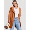 imageANRABESS Womens Open Front Knit Lightweight Cardigan Casual Long Coatigan Sweater Lady Jacket Coat 2025 Fall OuterwearOrange Rust