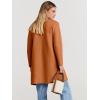 imageANRABESS Womens Open Front Knit Lightweight Cardigan Casual Long Coatigan Sweater Lady Jacket Coat 2025 Fall OuterwearOrange Rust