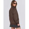 imageANRABESS Womens Oversized Leather Jackets Faux Suede Fall Fashion Motorcycle Coats Winter Outfits Clothes 2025 Brown Medium