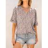 imageANRABESS Womens Oversized T Shirts Short Sleeve V Neck Summer Tops Casual Loose Basic Plain Tee Shirts 2025 Clothes OutfitsFloral Pink