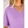 imageANRABESS Womens Oversized T Shirts Short Sleeve V Neck Summer Tops Casual Loose Basic Plain Tee Shirts 2025 Clothes OutfitsLilac