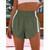 imageANRABESS Womens Running Shorts Quick Dry High Waisted Summer Athletic Workout Tennis Shorts Gym Sporty Lightweight ShortsArmy Green