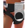 imageANRABESS Womens Running Shorts Quick Dry High Waisted Summer Athletic Workout Tennis Shorts Gym Sporty Lightweight ShortsBlack