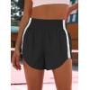 imageANRABESS Womens Running Shorts Quick Dry High Waisted Summer Athletic Workout Tennis Shorts Gym Sporty Lightweight ShortsBlack