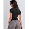 imageANRABESS Womens Short Sleeve Summer T Shirts Crew Neck Slim Fit Basic Tees 2025 Crop Tops Y2k Clothes OutfitsBlack
