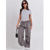 imageANRABESS Womens Short Sleeve Summer T Shirts Crew Neck Slim Fit Basic Tees 2025 Crop Tops Y2k Clothes OutfitsLight Grey