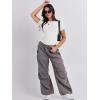 imageANRABESS Womens Short Sleeve Summer T Shirts Crew Neck Slim Fit Basic Tees 2025 Crop Tops Y2k Clothes OutfitsWhite