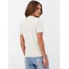 imageANRABESS Womens Short Sleeve Sweaters Wool Blend Crew Neck Sweater Shirts Business Casual Work Tops 2025 Summer OutfitsCream White