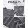imageANRABESS Womens Short Sleeve Sweaters Wool Blend Crew Neck Sweater Shirts Business Casual Work Tops 2025 Summer OutfitsDeep Grey