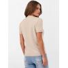 imageANRABESS Womens Short Sleeve Sweaters Wool Blend Crew Neck Sweater Shirts Business Casual Work Tops 2025 Summer OutfitsParchment Beige