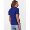 imageANRABESS Womens Short Sleeve Sweaters Wool Blend Crew Neck Sweater Shirts Business Casual Work Tops 2025 Summer OutfitsRoyal Blue