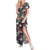 imageANRABESS Womens Summer Casual Loose Short Sleeve Long T Shirt Dress Split Maxi Beach Sundress Travel Vacation OutfitsFloral Navy