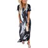 imageANRABESS Womens Summer Casual Loose Short Sleeve Long T Shirt Dress Split Maxi Beach Sundress Travel Vacation OutfitsTie Dye Black